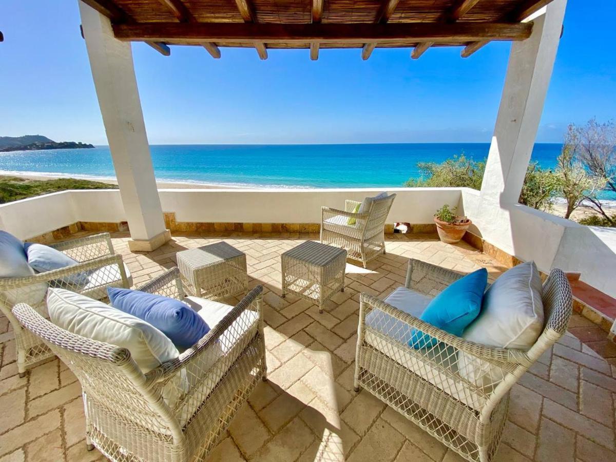 Beachfront House Geremeas Sardegna Lägenhet Exteriör bild